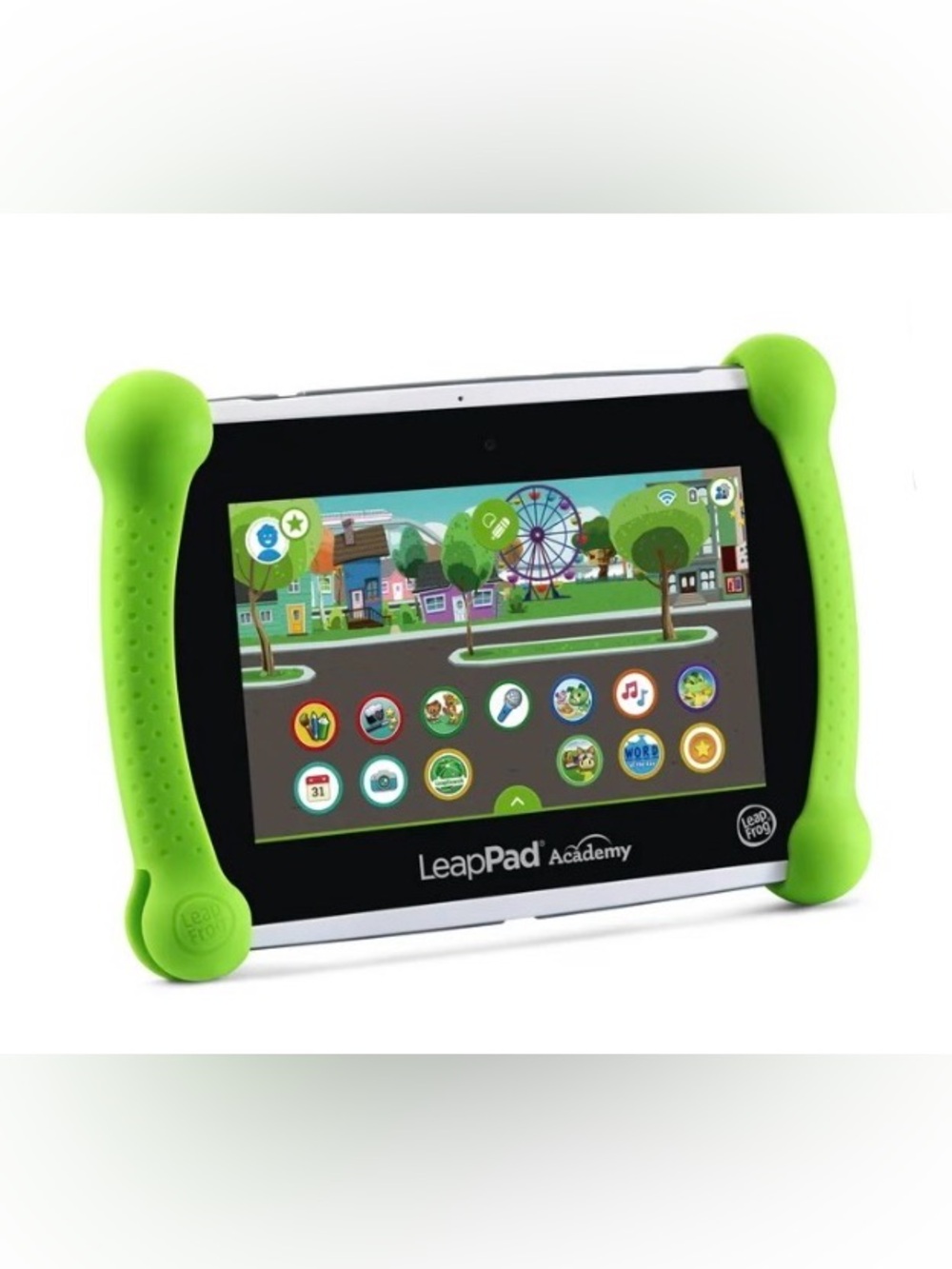 LeapPad Academy Learning Tablet NWT + Silicone Case w/ Accessories